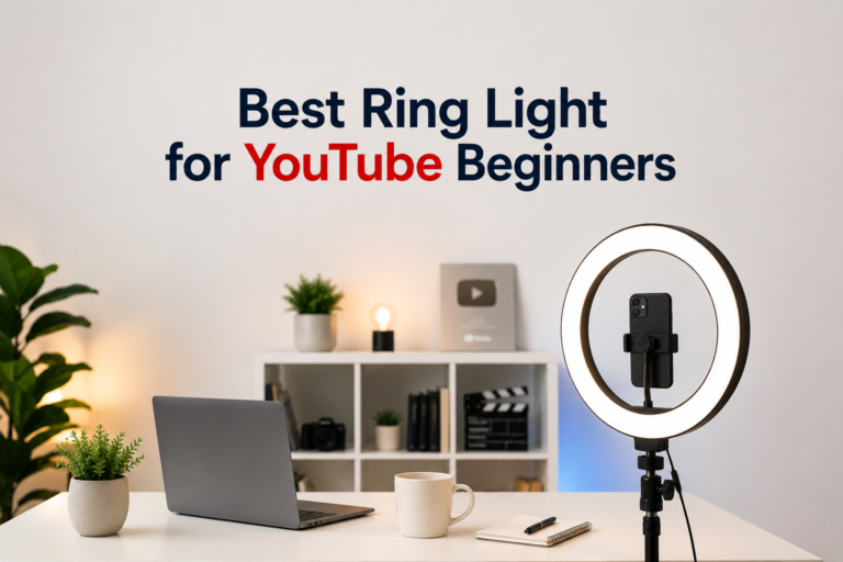 Best Ring Light for YouTube Beginners 2026: 5 Top Picks