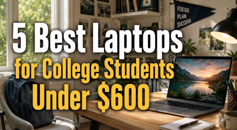 5 Best Laptops for College Students Under $600